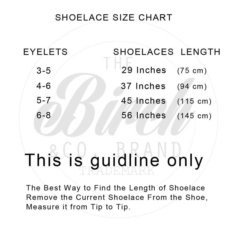 Birch Shoelaces in 27 Colors Flat 5/16" Shoe Laces in 4 Different Lengths (56" (142cm), Black) - Image 3